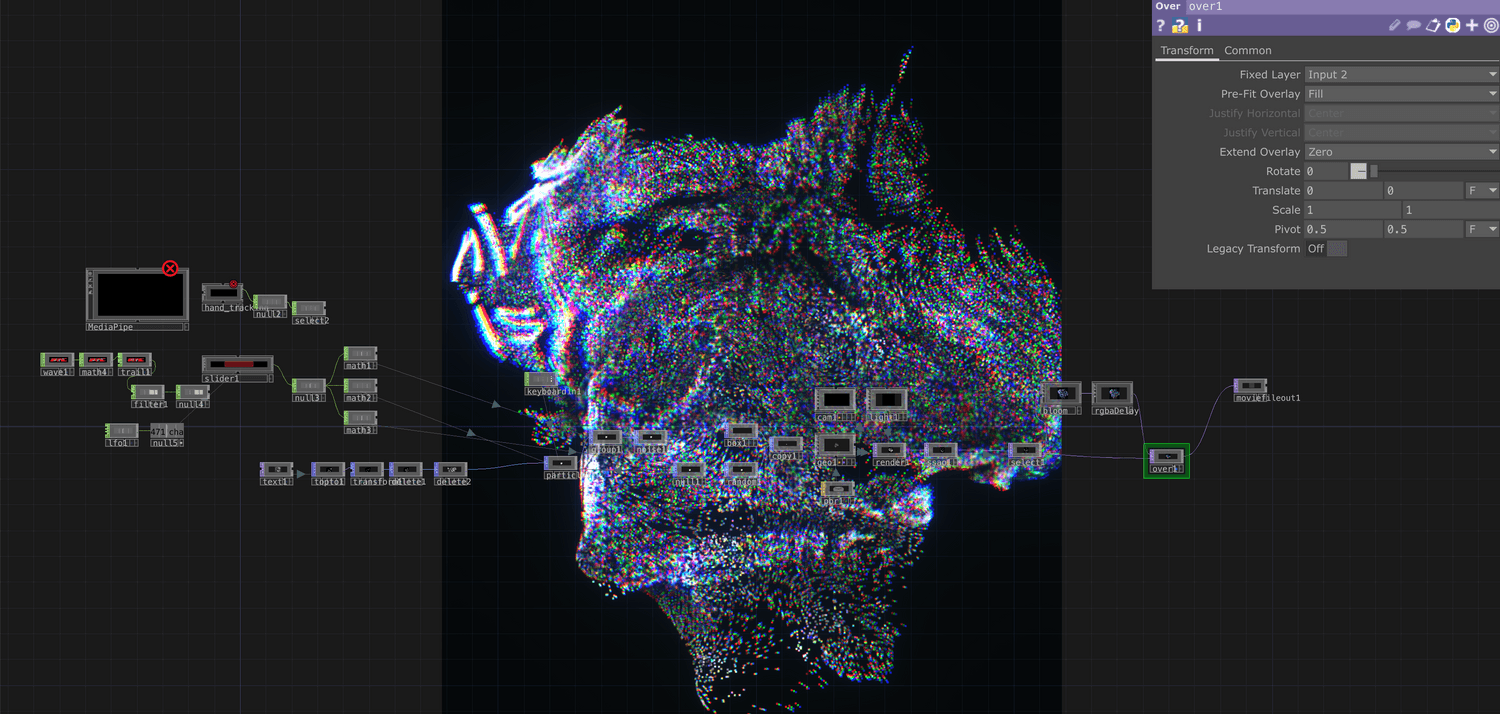 Process — TouchDesigner network
